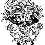 instagram.com/pal.tattoo.ilustra/. Design, Traditional illustration, Tattoo Design, and Poster Design project by Paloma Pallero - 08.05.2021