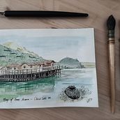 Mi Proyecto del curso: Cuaderno de viaje en acuarela. Traditional illustration, Watercolor Painting, Architectural Illustration, and Sketchbook project by Beatriz Rodriguez - 08.05.2021