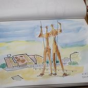 Meu projeto do curso: Desenho para principiantes nível -1. Un proyecto de Dibujo a lápiz, Dibujo, Sketchbook y Creatividad con niños de Bruno Sérgio Veras de Morais - 05.08.2021