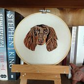 Mi Proyecto del curso: Needle painting para principiantes. Un progetto di Ricamo e Illustrazione naturalistica di educadora1994 - 04.08.2021