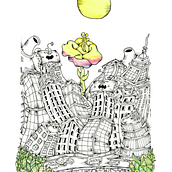 Renace de las cenizas. Traditional illustration project by Luis Ramon Primo Lopez - 08.05.2021