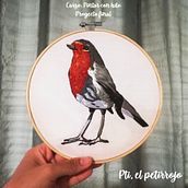 Mi Proyecto del curso: Pintar con hilo: técnicas de ilustración textil. Un progetto di Ricamo e Illustrazione tradizionale di Ana Laura - 06.08.2021