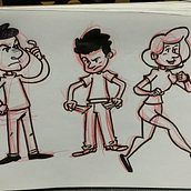 Mi Proyecto del curso: Introducción a la creación de personajes estilo cartoon. Drawing, Character Design, and Traditional illustration project by Lester Aroche Moreira - 08.06.2021