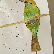 My project in Artistic Watercolor Techniques for Illustrating Birds course. Traditional illustration, Watercolor Painting, Realistic Drawing, and Naturalistic Illustration project by tkchewey - 08.04.2021