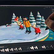 AR Christmas Carillon. 3D, 3D Character Design, and Art Direction project by Claudio Naviglio - 08.06.2021