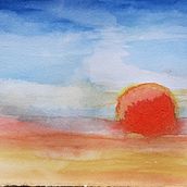 Aquarelles de l'été. Watercolor Painting project by Jean-Philippe Gilliot - 08.06.2021