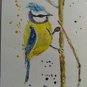 My project in Artistic Watercolor Techniques for Illustrating Birds course. Traditional illustration, Watercolor Painting, Realistic Drawing, and Naturalistic Illustration project by lenorelassen - 08.06.2021