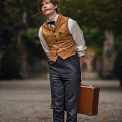 Cosplay - Newt Scamander. Photograph project by Veronica Sala - 08.06.2021