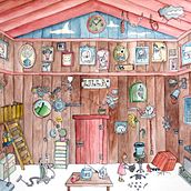 My Stunning Magical World. Traditional illustration project by Lilla Fioravanti - 08.01.2021