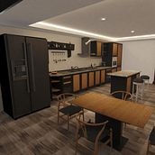 Loft | Interior visualization. 3D, Photograph, Post-production, 3D Animation, 3D Modeling, Decoration, 3D Design, Architecture & Interior Architecture project by Luis Arroyave - 06.06.2021