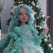 Pixie. Polymer clay Art Doll OOAK. Een project van Beeldhouwwerk van Polina Samoilova - 06.08.2021