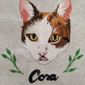 Mi Proyecto del curso: Needle painting para principiantes. Embroider, and Naturalistic Illustration project by Dámaris Williams - 05.16.2021
