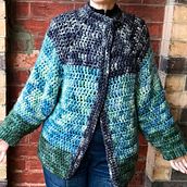 My project in  Top-Down: One-Piece Crocheted Garments  course. Fashion Design, Fiber Arts, DIY, and Crochet project by vetti - 07.31.2021