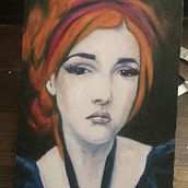Portrait . Fine Arts, Painting, and Oil Painting project by Alexander Rubiano - 03.03.2020