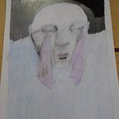 Mi Proyecto del curso: Retrato creativo en claroscuro con lápiz. Traditional illustration, Pencil Drawing, Portrait Drawing, and Artistic Drawing project by Rocio Palacin - 08.05.2021
