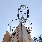 Suburban Giant (My first photodrawing). Creativit, Drawing, and Digital Drawing project by Alexander Plencner - 10.07.2021