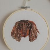 Mi Proyecto del curso: Needle painting para principiantes. Embroider, and Naturalistic Illustration project by María - 08.07.2021