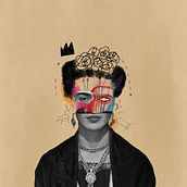 FRIDA. Un progetto di Illustrazione tradizionale, Illustrazione digitale, Disegno digitale e Pittura digitale di Júlia Nováková - 07.08.2021