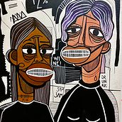 WOMANKIND. Un progetto di Illustrazione tradizionale, Pittura acrilica, Belle arti e Pittura di Júlia Nováková - 07.08.2021