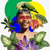 FILHO DO BRASIL. Graphic Design, Collage, Digital Design, and Editorial Illustration project by Thai Araujo - 08.07.2021