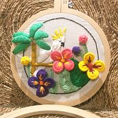 Bordado en 3D. Embroider project by Paula Reynoso - 10.24.2020