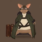 Meu projeto do curso: Sr. Rato . Un projet de Illustration traditionnelle, Conception de personnages, Illustration numérique , et Peinture numérique de Milene Beneplácito - 08.08.2021