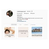 Mi Proyecto del curso: @nataliavegacoach Ein Projekt aus dem Bereich Social Media, Digitales Marketing, Mobile Marketing, Instagram, Kommunikation und Marketing für Instagram von Natalia Vega - 06.08.2021