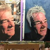 My project in expressive oil portraiture. Un progetto di Pittura ad olio di vernia - 08.08.2021
