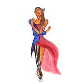 Asymmetric - Degender Fashion. Un progetto di Illustrazione tradizionale e Fashion design di Sheetal Martine Joseph - 14.11.2020