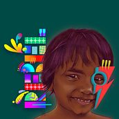 Mi Proyecto del curso: Retrato creativo ilustrado con Procreate Ein Projekt aus dem Bereich Traditionelle Illustration, Zeichnung, Digitale Illustration, Porträtzeichnung, Digitale Zeichnung und Digitale Malerei von Lola Arias - 09.08.2021