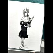 Practice Manga Ink Art - Characters from Fake series. Un progetto di Manga e Illustrazione con inchiostro di Sheetal Martine Joseph - 29.07.2021
