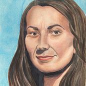 My project in Artistic Portrait with Watercolors course. Un projet de Beaux Arts, Peinture, Aquarelle , et Dessin de portrait de staceyemma - 08.08.2021