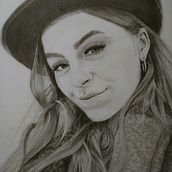 My project in Realistic Portrait with Graphite Pencil course. Traditional illustration, Fine Arts, Sketching, Pencil Drawing, Drawing, Portrait Drawing, Realistic Drawing, Artistic Drawing, and Figure Drawing project by Paweł Ziajka - 08.08.2021