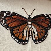 Meu projeto do curso: Técnicas de bordado realista. Ilustração tradicional, e Bordado projeto de Célia Cristina dos Santos Silva - 08.08.2021