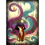 Mi Proyecto del curso: Técnicas de acuarela para ilustraciones de ensueño. Ilustração tradicional, Desenho, Pintura em aquarela e Ilustração editorial projeto de Elena Medina Vielma - 09.08.2021