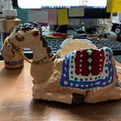 My project in Paper Mache for Beginners: Sculpt a Colorful Character course. Character Design, To, Design, Art To, and s project by Weena Thanachaisakul - 08.09.2021