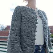 Mi Proyecto del curso:  Top-down: prendas a crochet de una sola pieza. Een project van  Modeontwerp, Textiel, DIY y Haken van bypakichacon - 09.08.2021