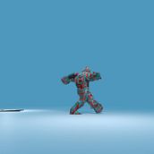 Animación 3D Monster Dance. Motion Graphics, 3D, Animação, Animação de personagens, e Animação 3D projeto de Carlos Villarreal - 09.08.2021