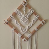 Meu projeto do curso: Introdução à tapeçaria em macramê. Accessor, Design, Arts, Crafts, Fiber Arts, and Macramé project by Ana Cerejo - 08.09.2020