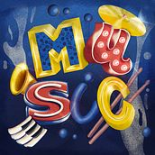 My project in Custom Letter Design with Procreate course. Un progetto di Lettering, Lettering digitale e Lettering 3D di Lauren Rovner - 09.08.2021