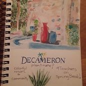 My project in Watercolor Travel Journal course. Traditional illustration, Watercolor Painting, Sketchbook, and Architectural Illustration project by Sherri Moore - 07.29.2021