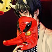 Red Light Demon. Traditional illustration project by Tani Ls - 07.17.2021