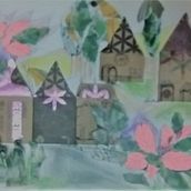 collage con cajitas de te. Traditional illustration project by carodelmar1 - 08.06.2021