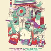 AFTERCLASS TRIPLE LANZAMIENTO. Een project van Traditionele illustratie, Posterontwerp y Grafisch ontwerp van Erick Ortega - 10.08.2021