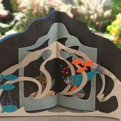 Mon projet du cours : Illustrations en papier découpé : créez des livres extraordinaires. Traditional illustration, Editorial Design, Paper Craft, Stor, telling, Bookbinding, Children's Illustration, DIY, and Narrative project by mc.maynadier - 08.10.2021