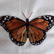 My project in Realistic Embroidery Techniques course. Traditional illustration, and Embroider project by amabalis36 - 08.10.2021