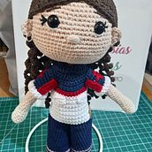 Mi Proyecto del curso: Amigurumi: diseño de ropa, pelo y complementos. Un progetto di Artigianato, Design di giocattoli, Fiber Art, Uncinetto e Amigurumi di Samantha Castañeda - 04.08.2021