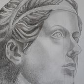 Mi Proyecto del curso: Retrato realista con lápiz de grafito. Traditional illustration, Fine Arts, Sketching, Pencil Drawing, Drawing, Portrait Drawing, Realistic Drawing, Artistic Drawing, and Figure Drawing project by daniela_feest333 - 08.10.2021