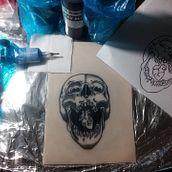 Mon projet du cours : Tatouage pour débutants. Tattoo Design project by Fafa Lele - 08.10.2021