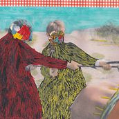 Ocios provechosos. Collage, Traditional illustration, Design, Music, Fine Arts, Painting, Creativit, Drawing, Concept Art, and Artistic Drawing project by muna popoca - 08.11.2021